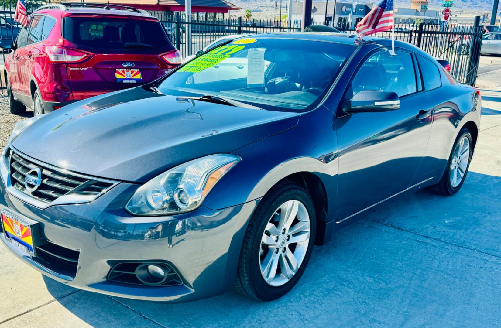 2012 Blue Nissan Altima (1N4AL2EP2CC) , located at 2190 Hwy 95, Bullhead City, AZ, 86442, (928) 704-0060, 0.000000, 0.000000 - 2012 Nissan Sentra 2.5 S coupe. leather moonroof . 2 door . backup camera, bluetooth. in house financing. free warranty. - Photo#0